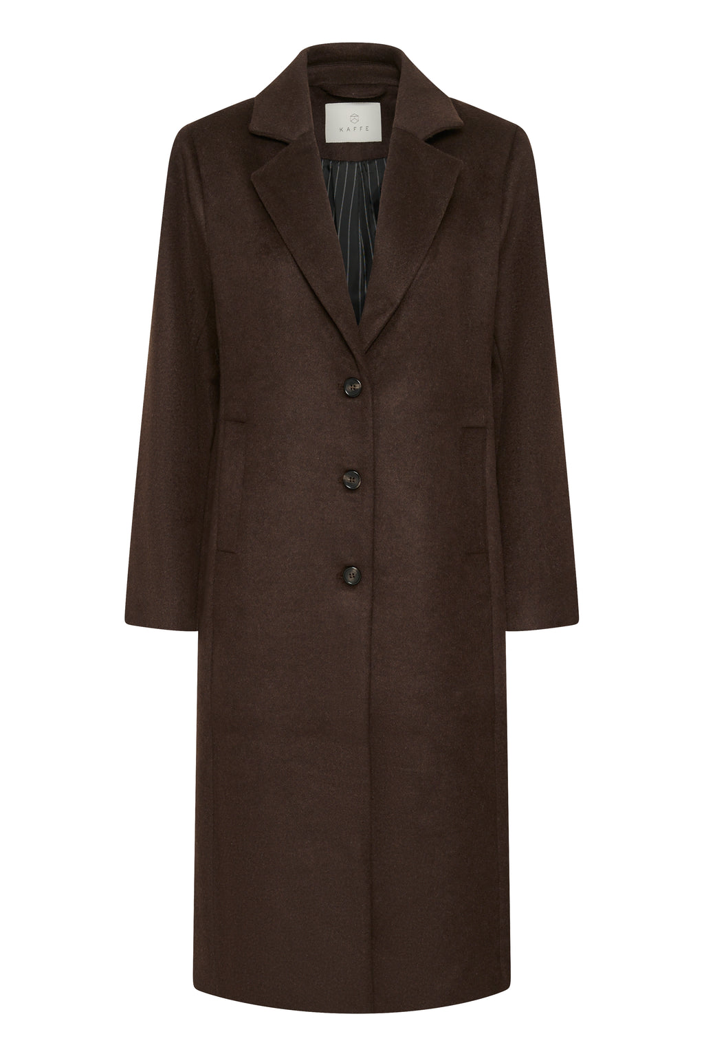 KAFFE Ninna Blazer Frakke Coffee Bean Brun