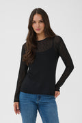 KAFFE Allison T-shirt Deep Sort