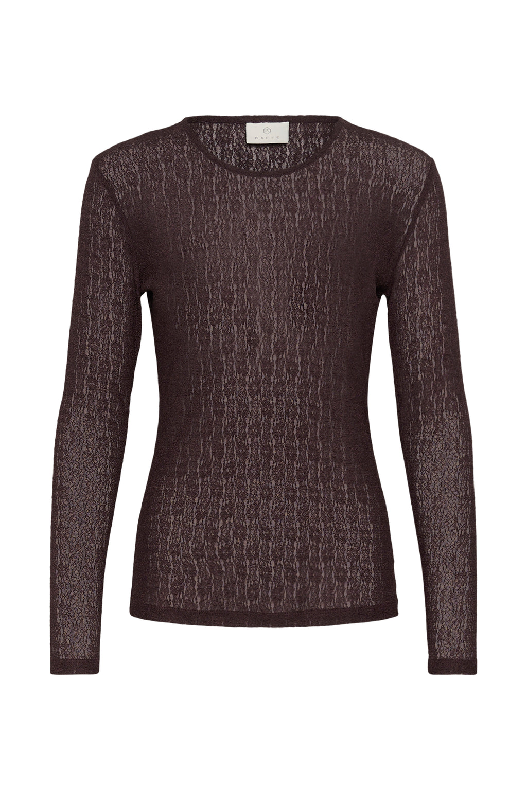 KAFFE Allison T-shirt Fudge Rød