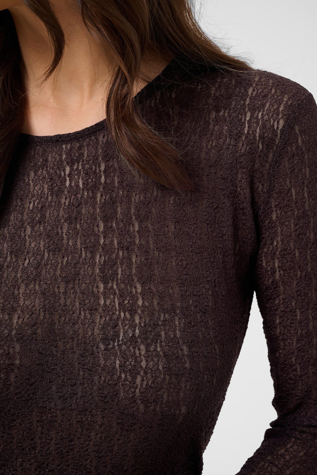 KAFFE Allison T-shirt Fudge Rød
