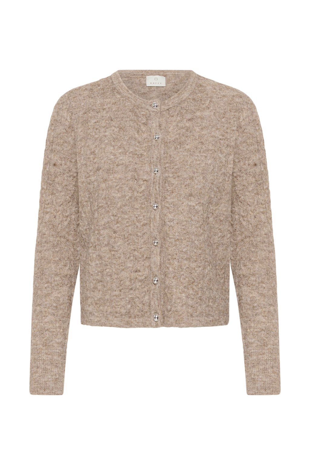 KAFFE Melanie Cardigan Beige Melange