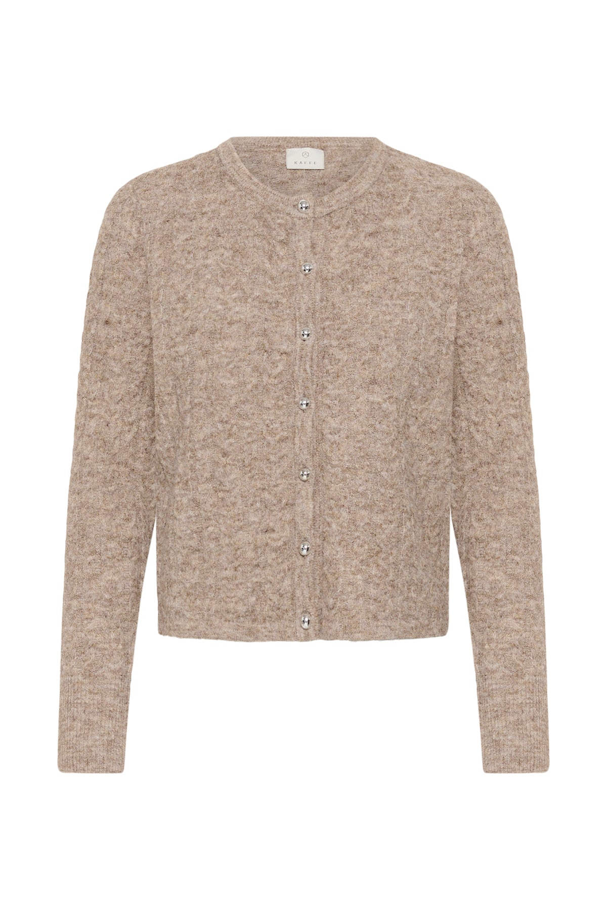 KAFFE Melanie Cardigan Beige Melange