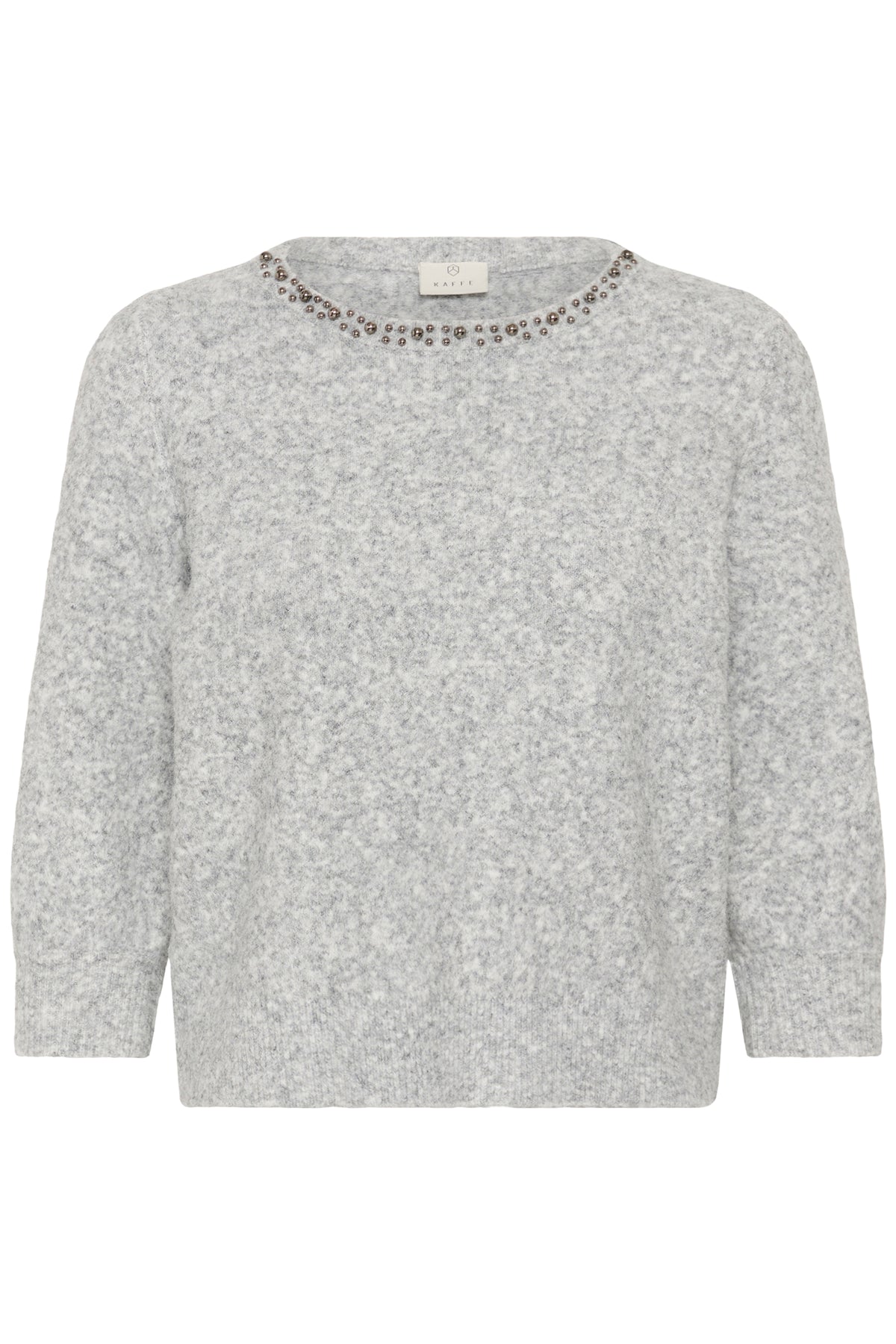 KAFFE Selly Pullover Grå Melange