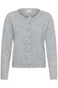 KAFFE Selly Cardigan Grå Melange
