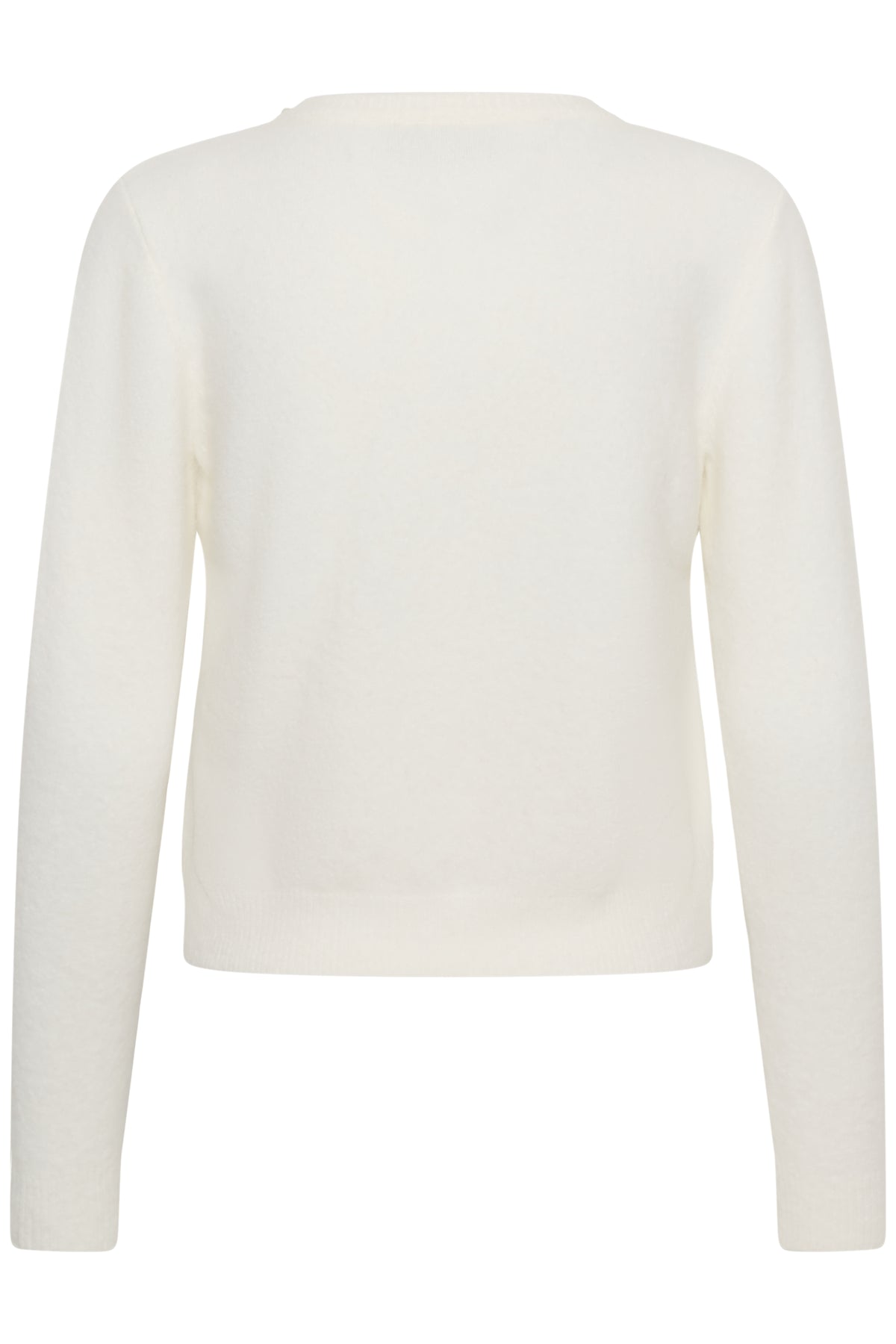 KAFFE Selly Cardigan Chalk Hvid