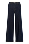 KAFFE Hally Jeans Wide Mørk Blå