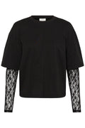 KAFFE Dora T-shirt Deep Sort
