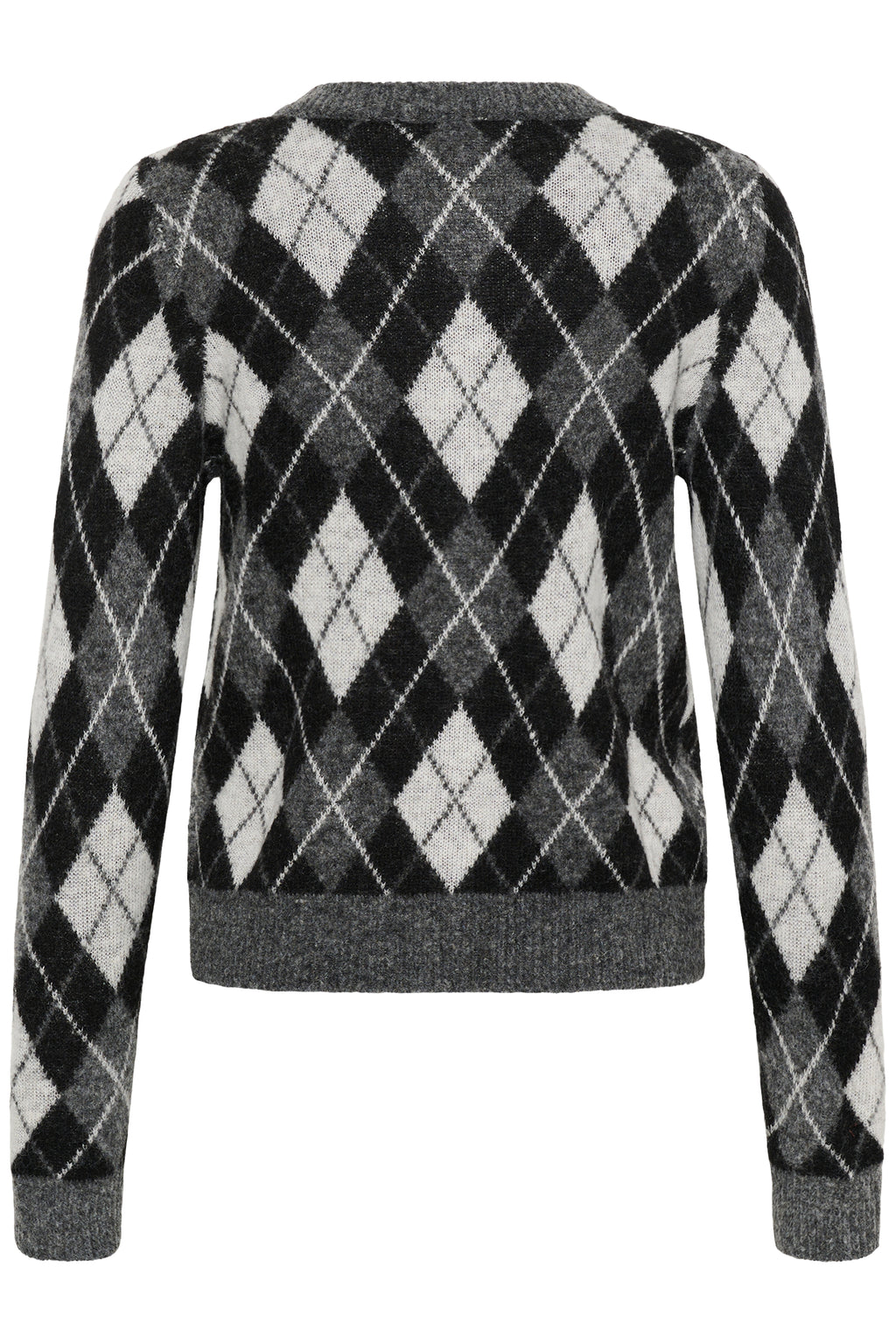KAFFE Harlow Cardigan Mørk Grå Sort
