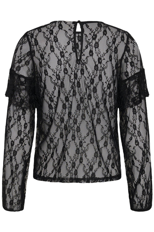 KAFFE Ace Bluse Deep Sort