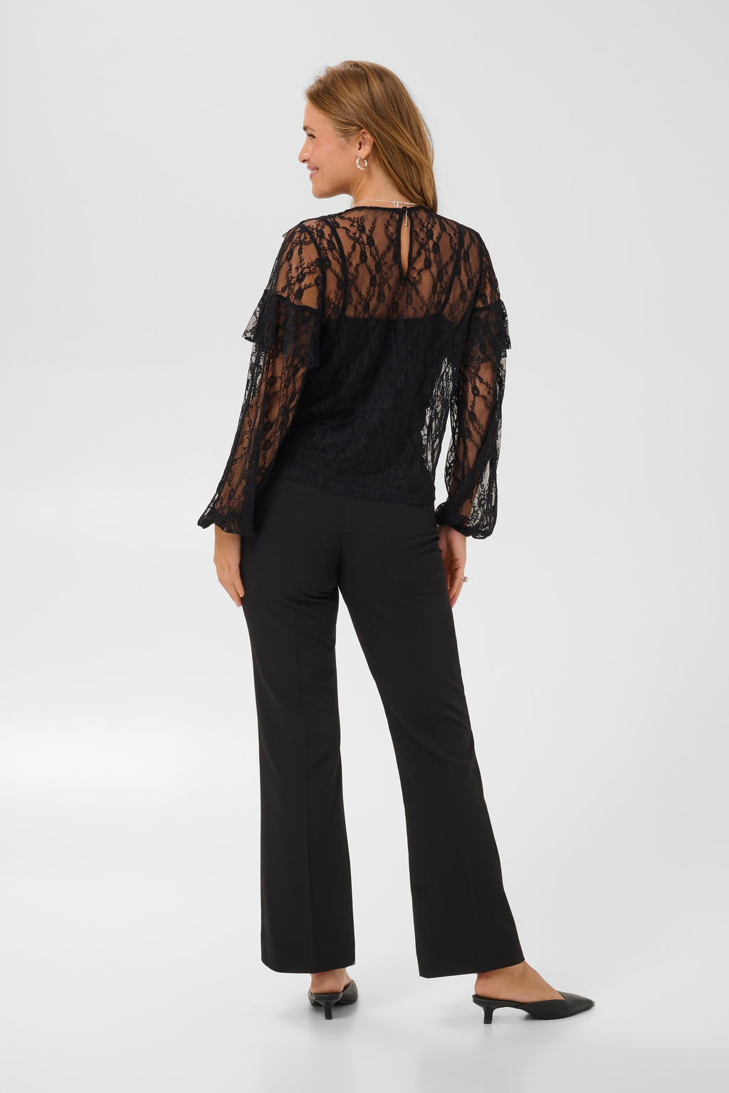 KAFFE Ace Bluse Deep Sort
