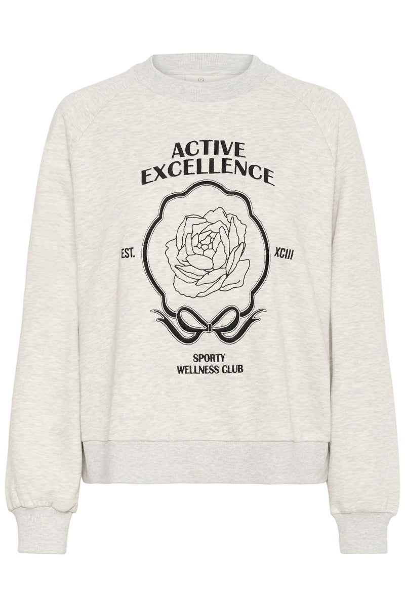 KAFFE Andrea Sweatshirt Light Grå Melange