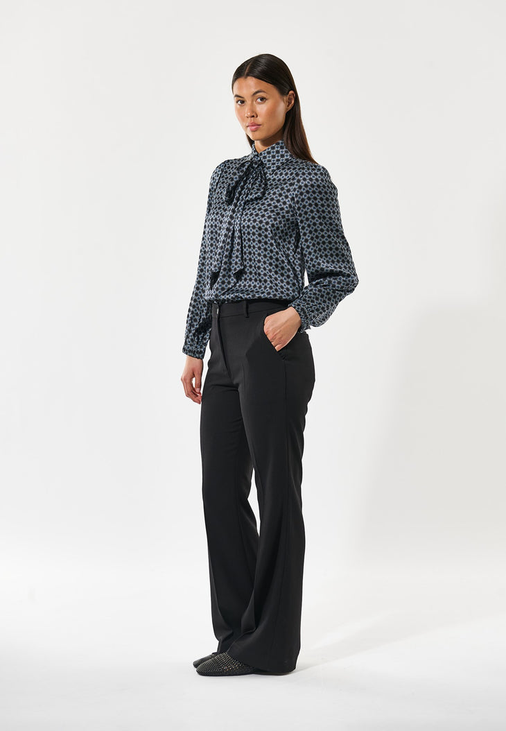 Dea Kudibal KIKKI Bluse w Bow Masao Blå