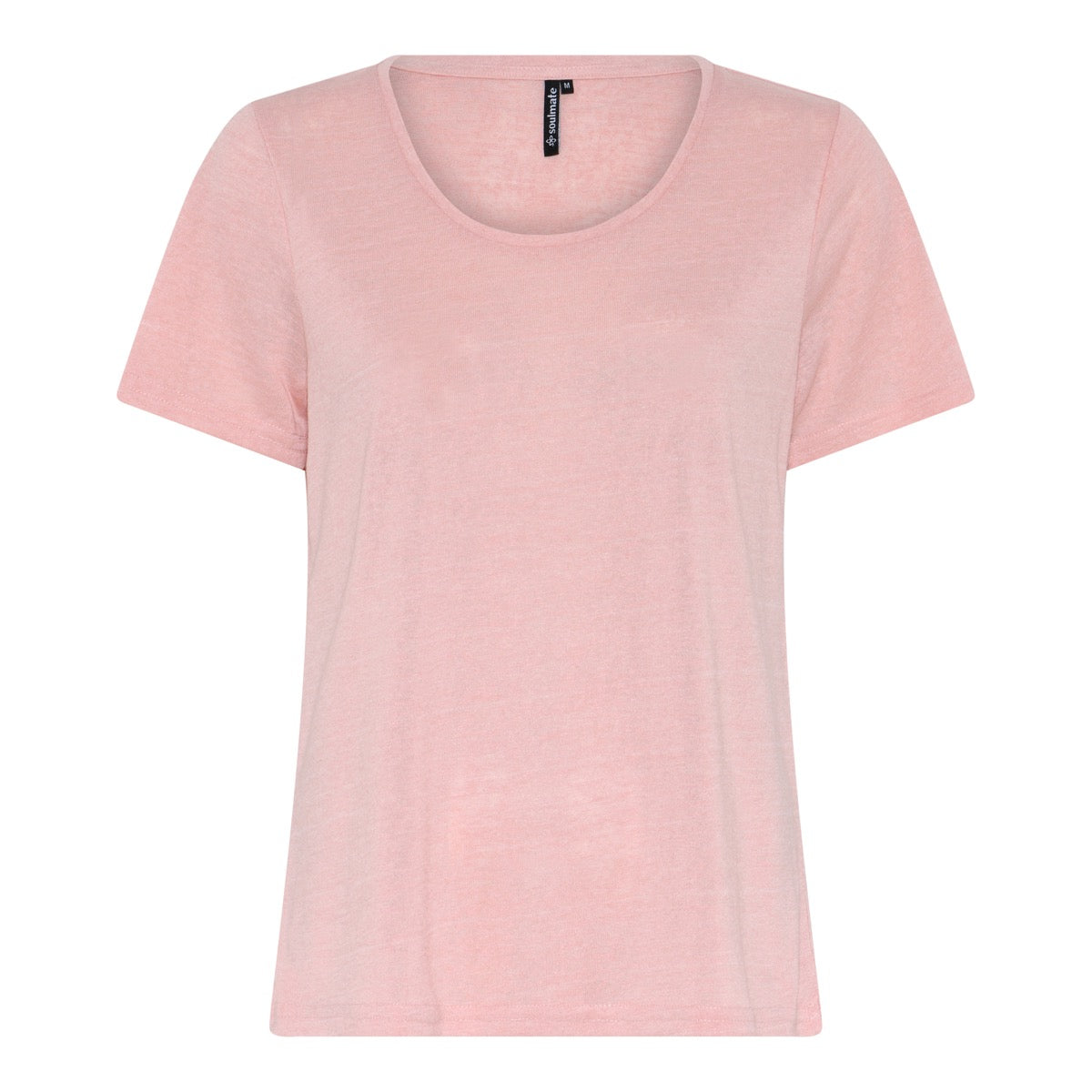 Soulmate Vera 3 Strik T-shirt Rosa