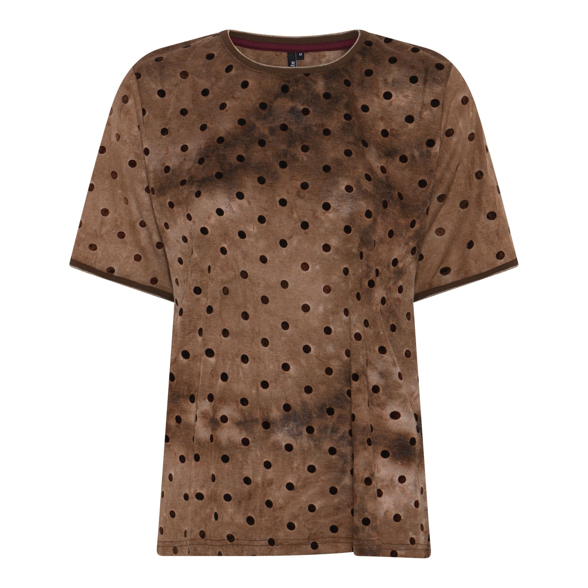 Soulmate Dottie 2 T Shirt Dots Mørk Sand