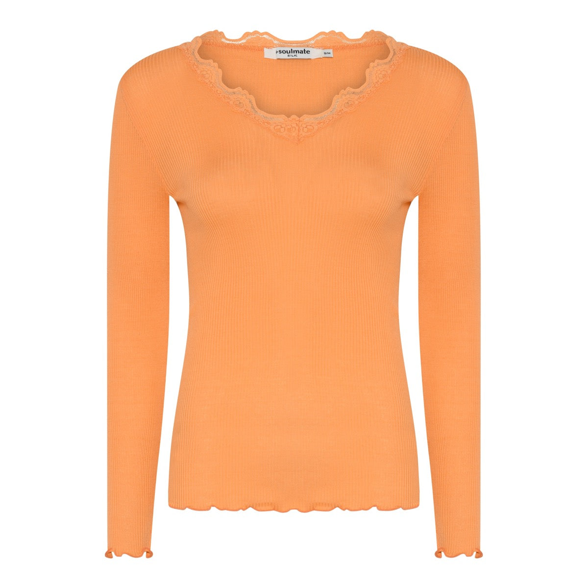 Soulmate Silky 2 T-shirt Jersey Mock Orange