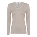 Soulmate Silky 2 T-shirt Jersey Dusty Beige