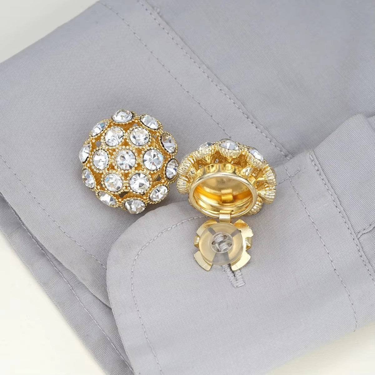 Löwenstein Button Covers Sten Guld
