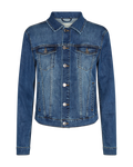 Freequent Rock Jakke Denim Blå