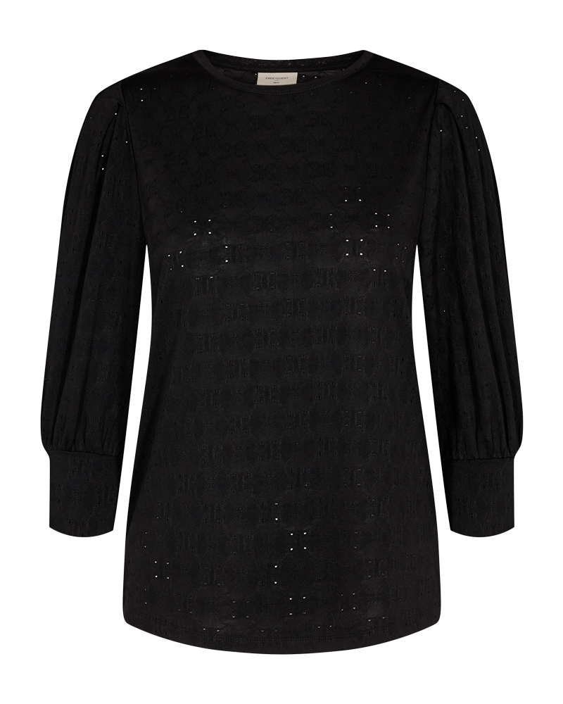 Freequent Blond Bluse Balloon Sort