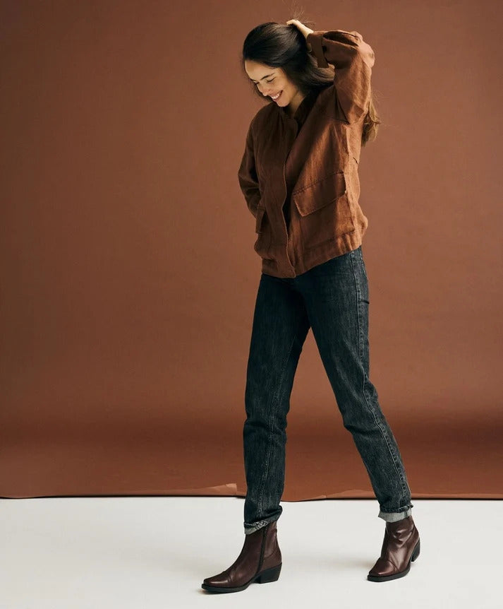 ShoeDesign CALAMITY Støvle Læder Ebony Brun
