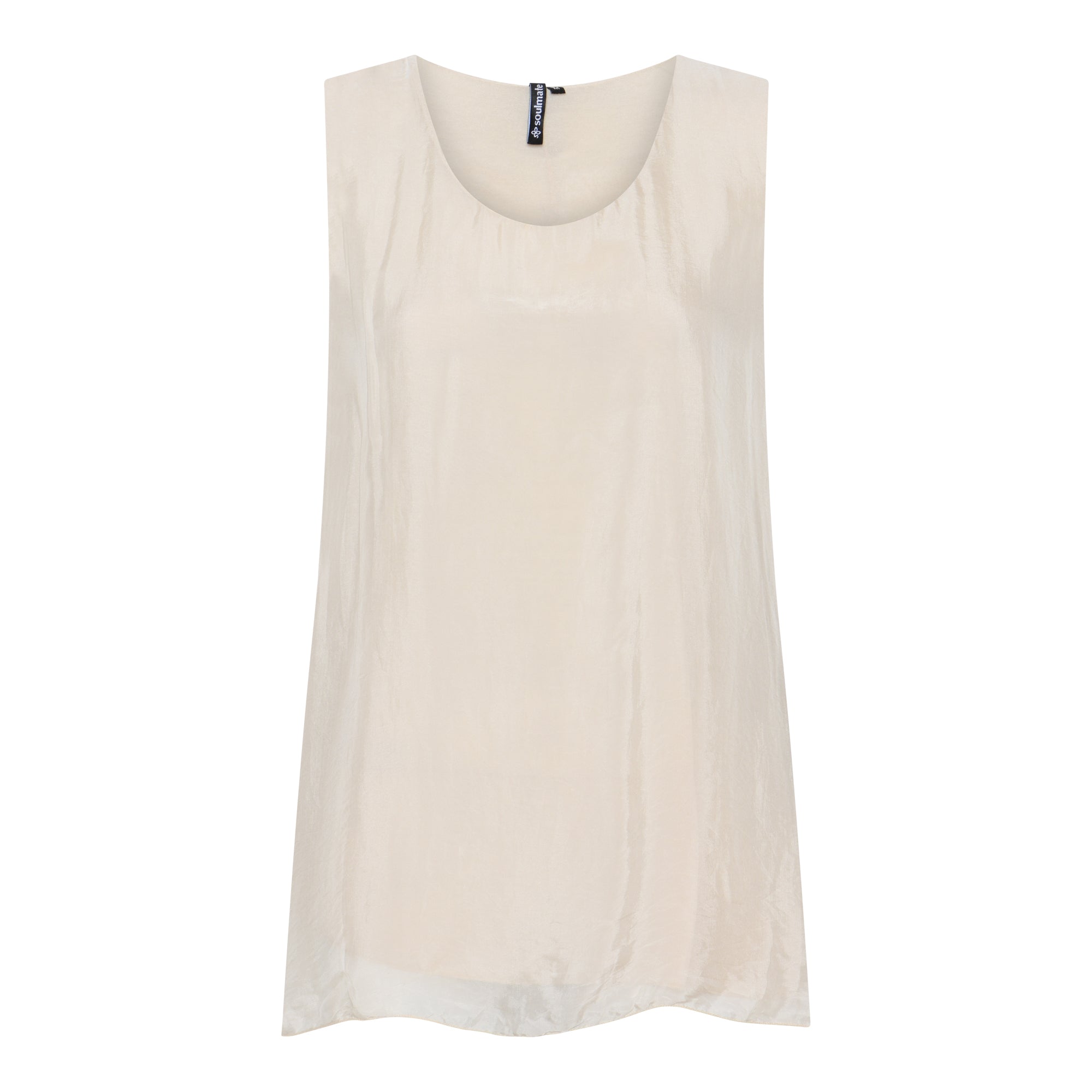 Soulmate Elenor 3 Top Woven Ecry Creme