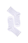 Note By Syversen Bambus Strømper Roll Top White