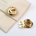 Löwenstein Button Covers Round Guld