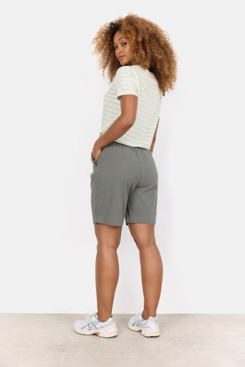 Soyaconcept Cissie 2 Shorts Misty Grøn