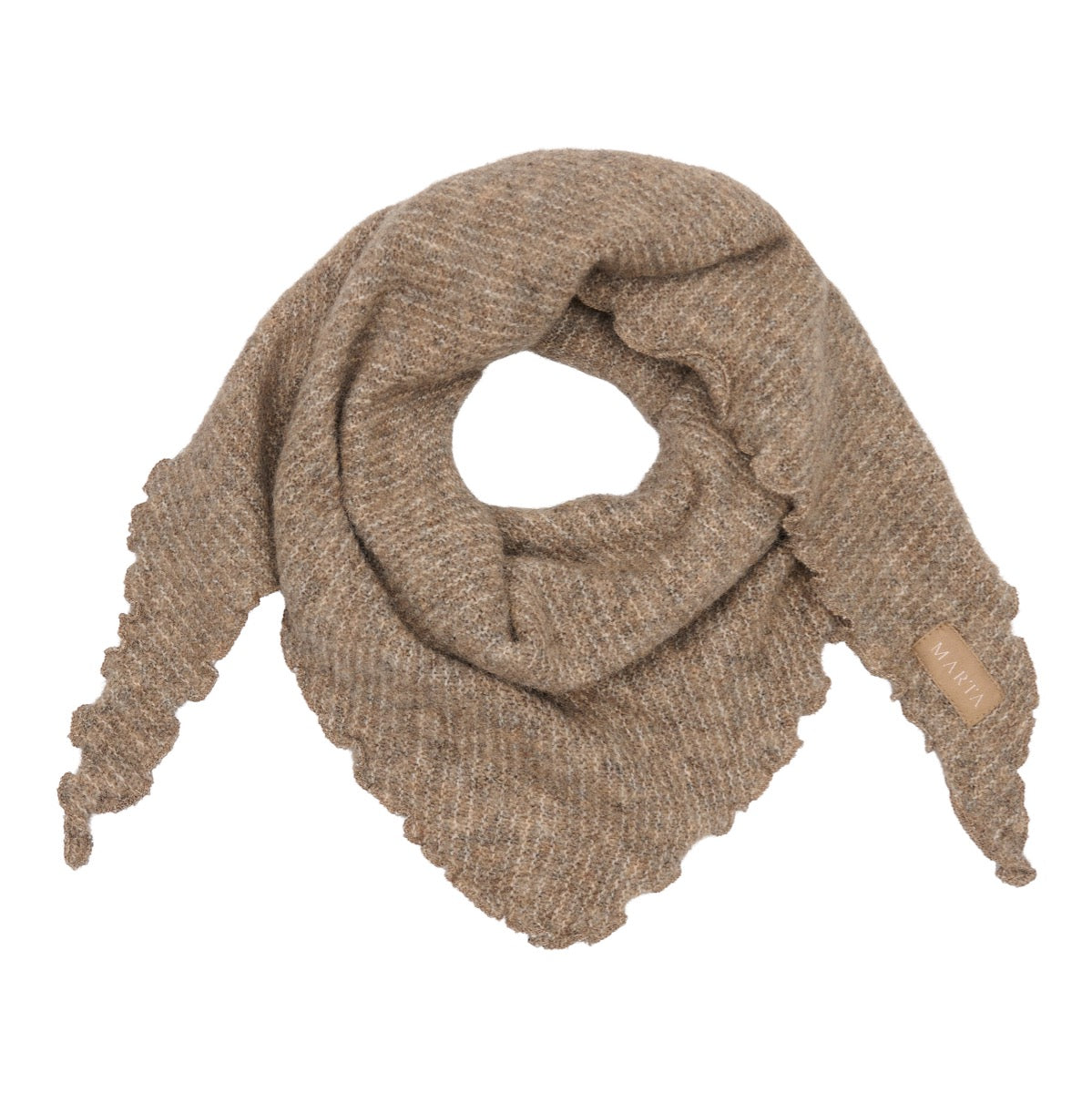 Marta Du Chateau Agnete Halstørklæde Fango Brun