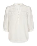Freequent Driva Bluse Off White
