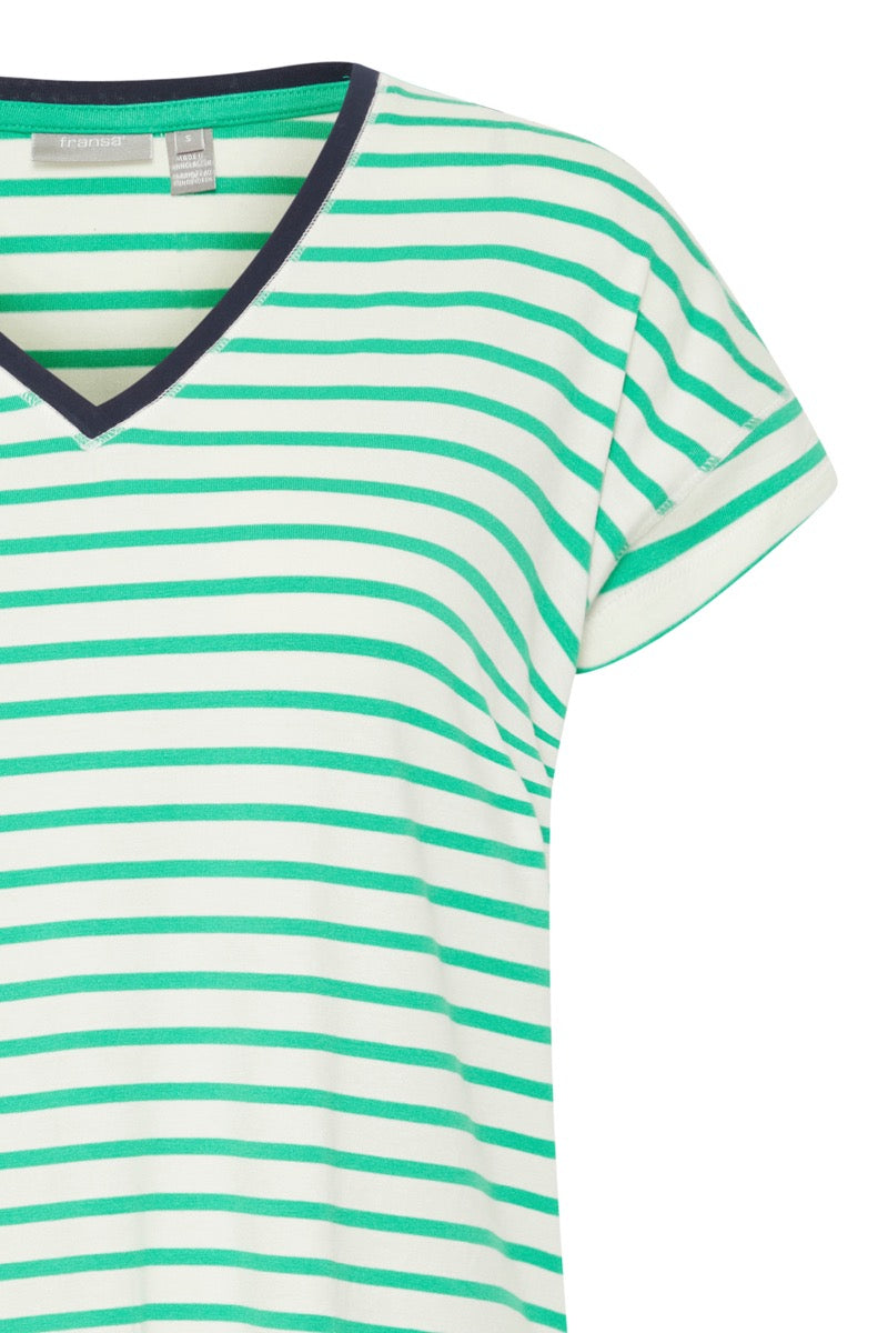 Fransa Feporsi 1 T-shirt Blarney Grøn