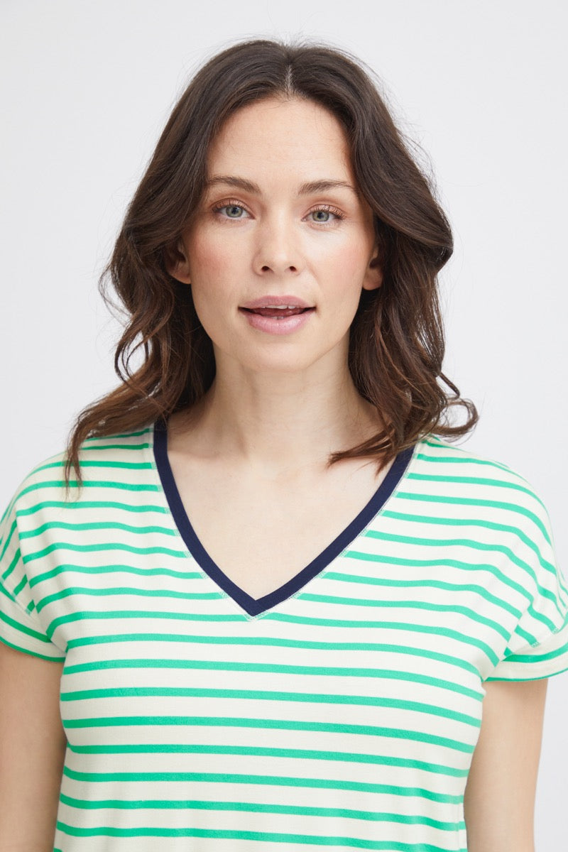 Fransa Feporsi 1 T-shirt Blarney Grøn