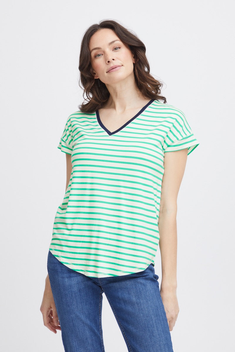 Fransa Feporsi 1 T-shirt Blarney Grøn