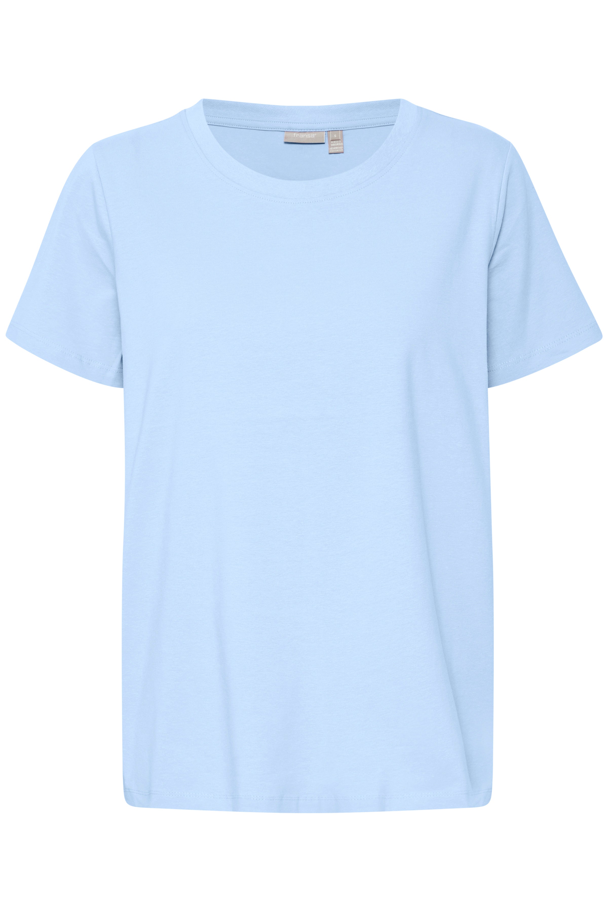 Fransa Zashoulder T-Shirt 1 Hydrangea Blå