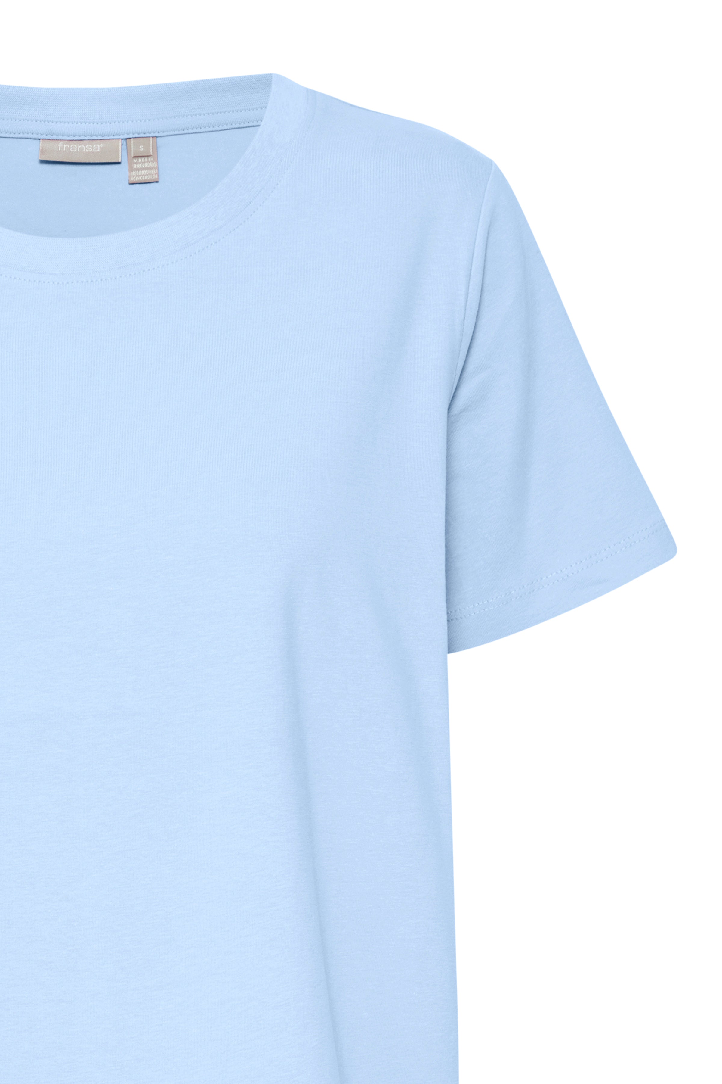 Fransa Zashoulder T-Shirt 1 Hydrangea Blå