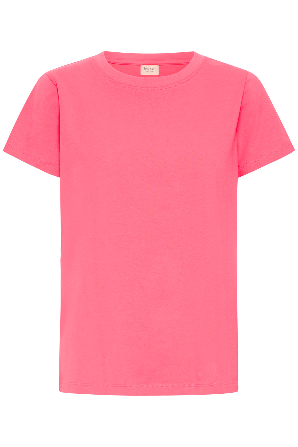 Fransa Zashoulder T-Shirt 1 Honeysuckle Pink