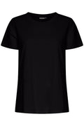 Fransa Zashoulder T-Shirt Black