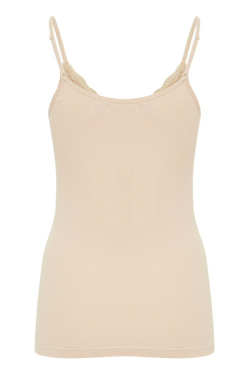 Fransa Hizamond 4 Strap Top Oxford Tan Brun