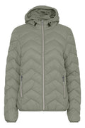 Fransa Padding 1 Outerwear Jakke Agave Grøn