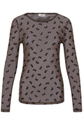 Fransa Deta T-shirt 1 Bows Brun