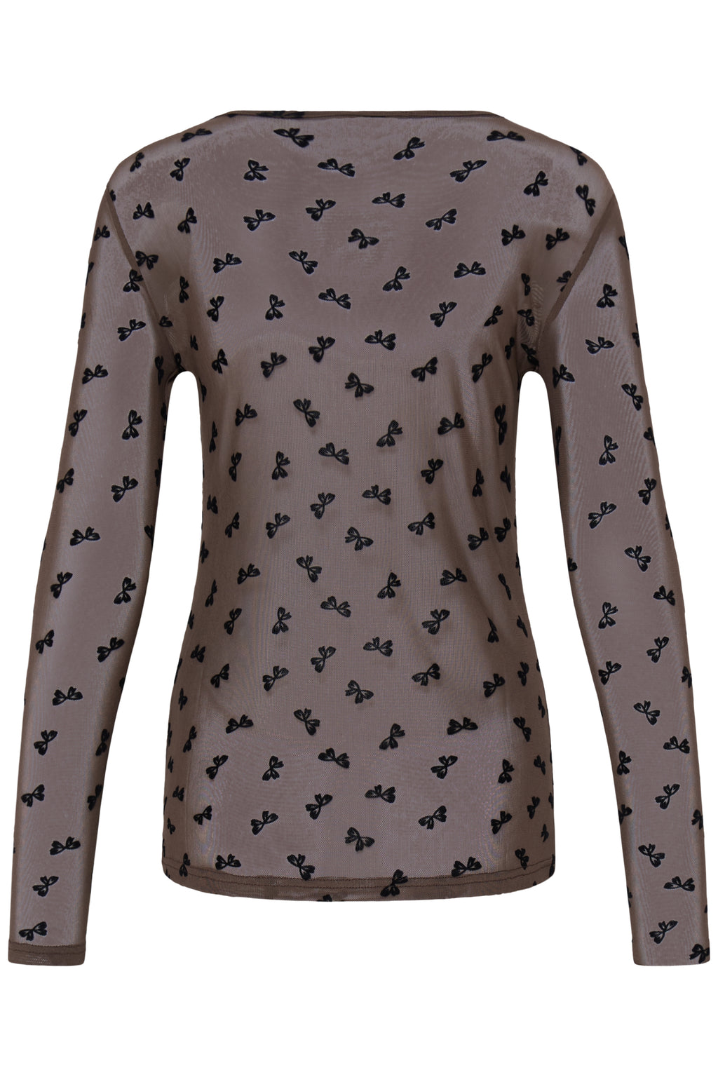 Fransa Deta T-shirt 1 Bows Brun