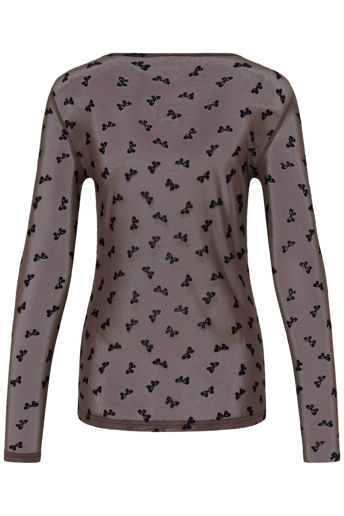 Fransa Deta T-shirt 1 Bows Brun