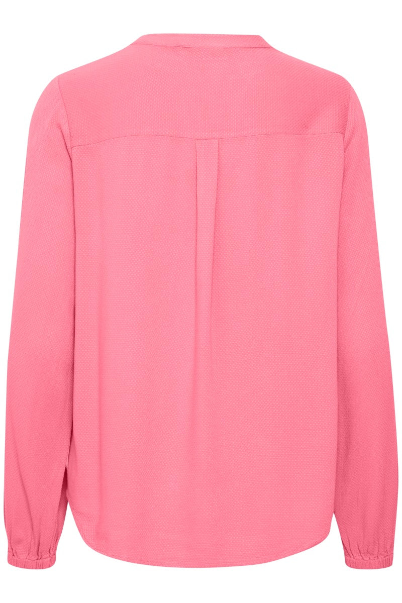Fransa Haida Bluse 1 Carmine Rosa