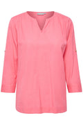 Fransa Maddie Bluse Camellia Rosa
