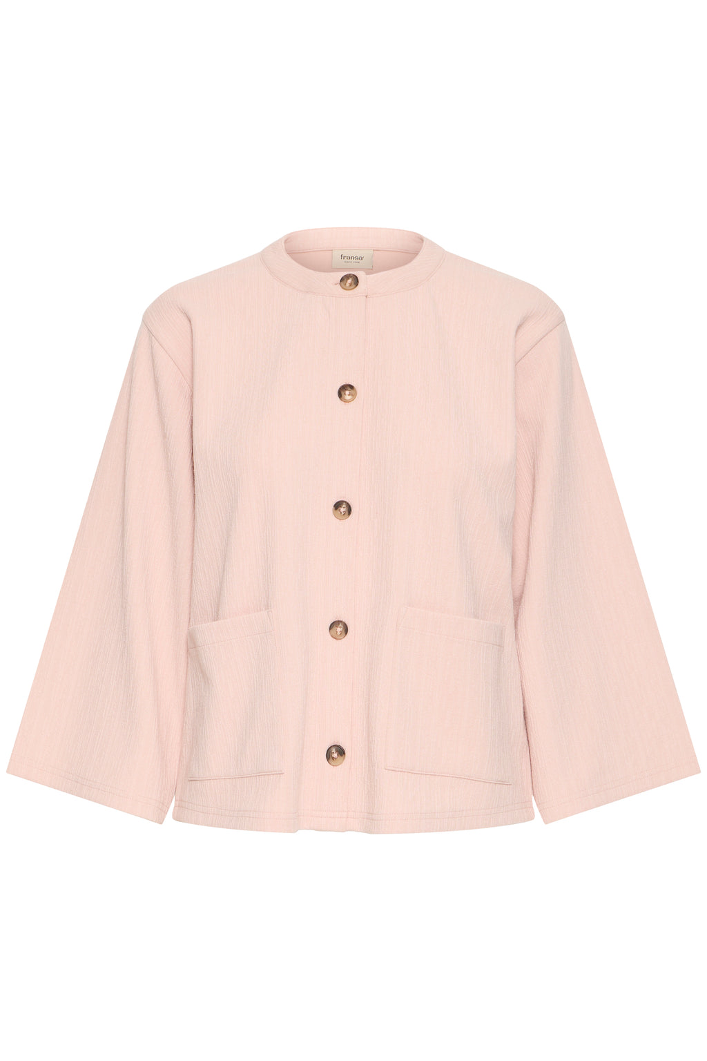 Fransa Carla Cardigan 2 Rosa Smoke