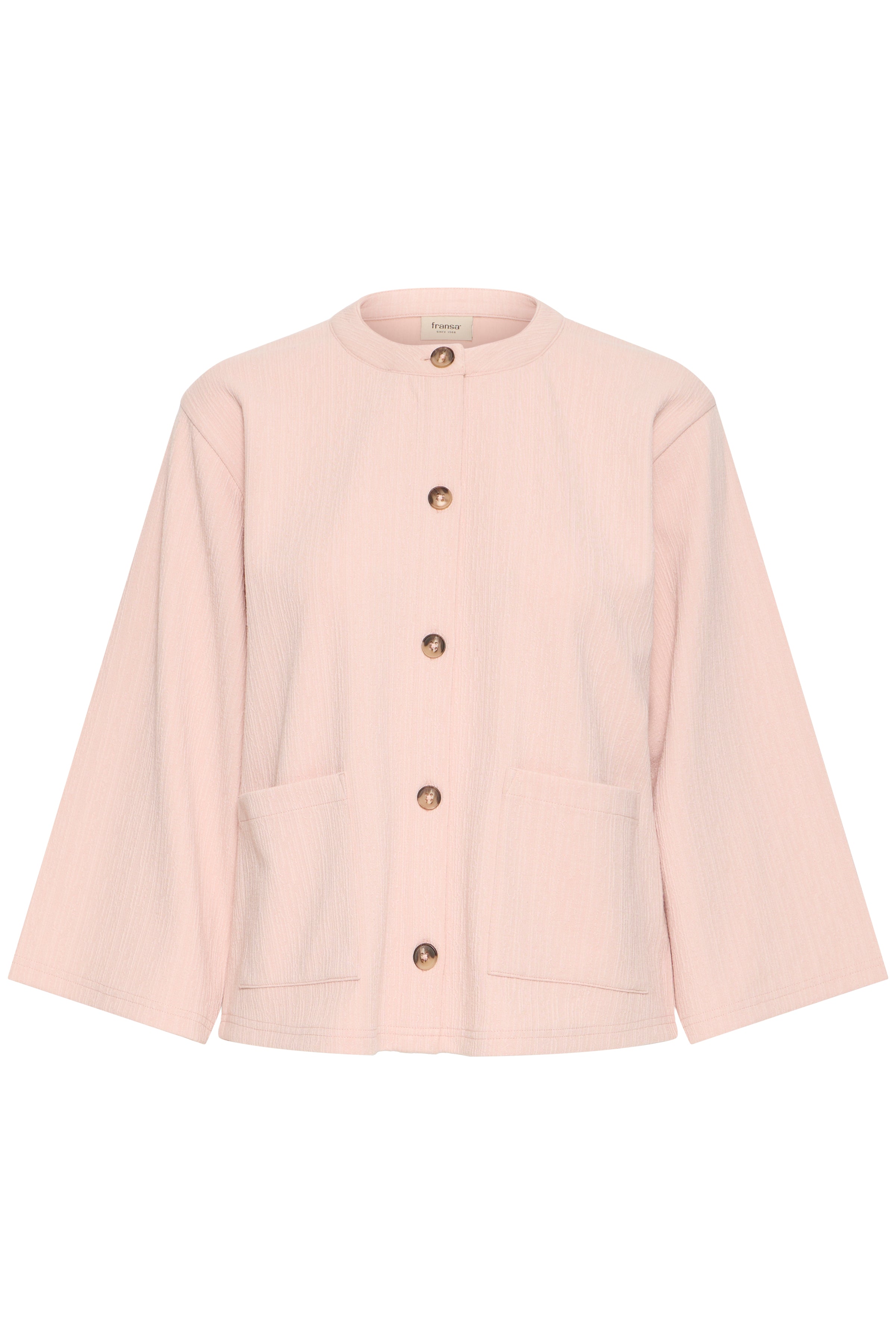 Fransa Carla Cardigan 2 Rosa Smoke