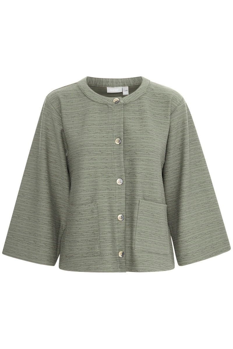 Fransa Carla Cardigan 2 Agave Grøn