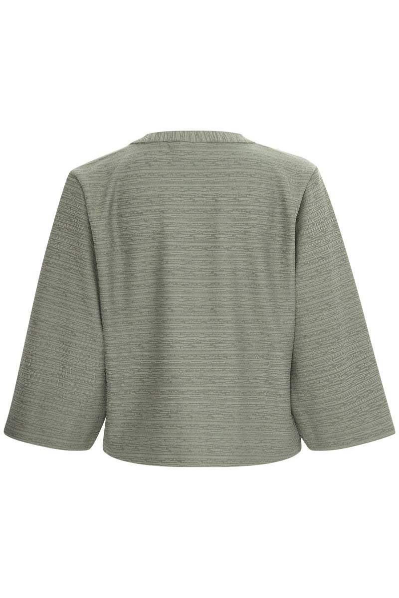 Fransa Carla Cardigan 2 Agave Grøn