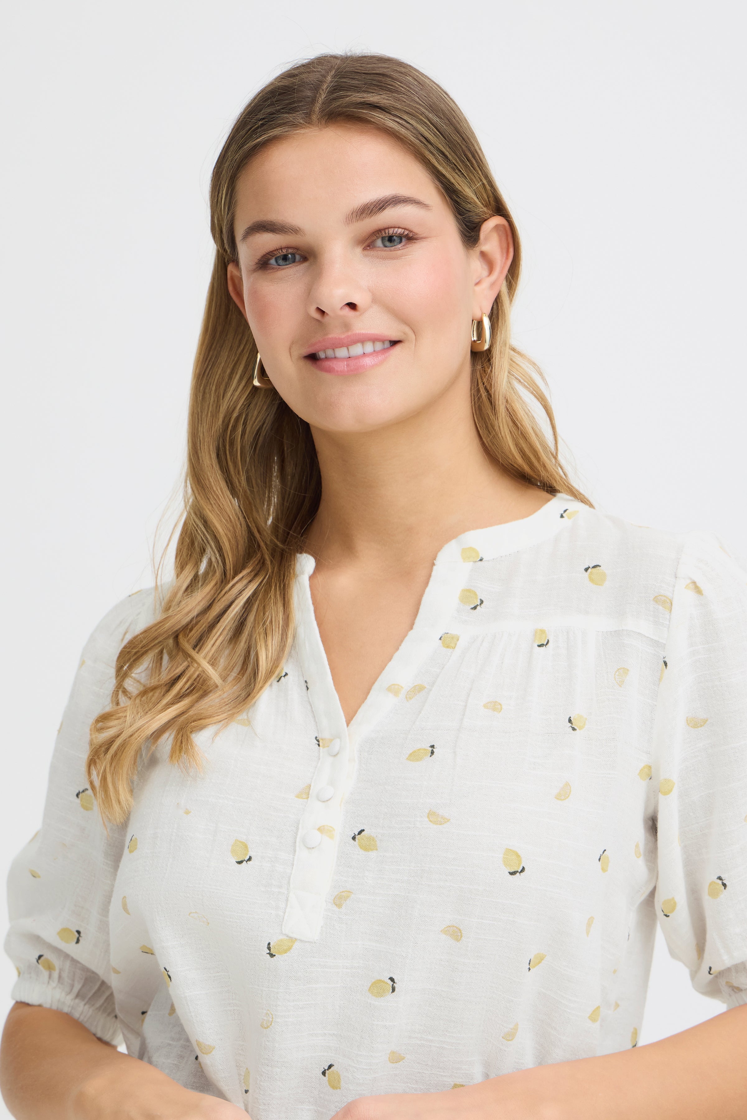 Fransa Bobbi Bluse 1 Pastel Gul