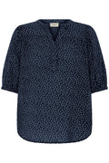 Fransa Bobbi Bluse 1 Prikker Blå